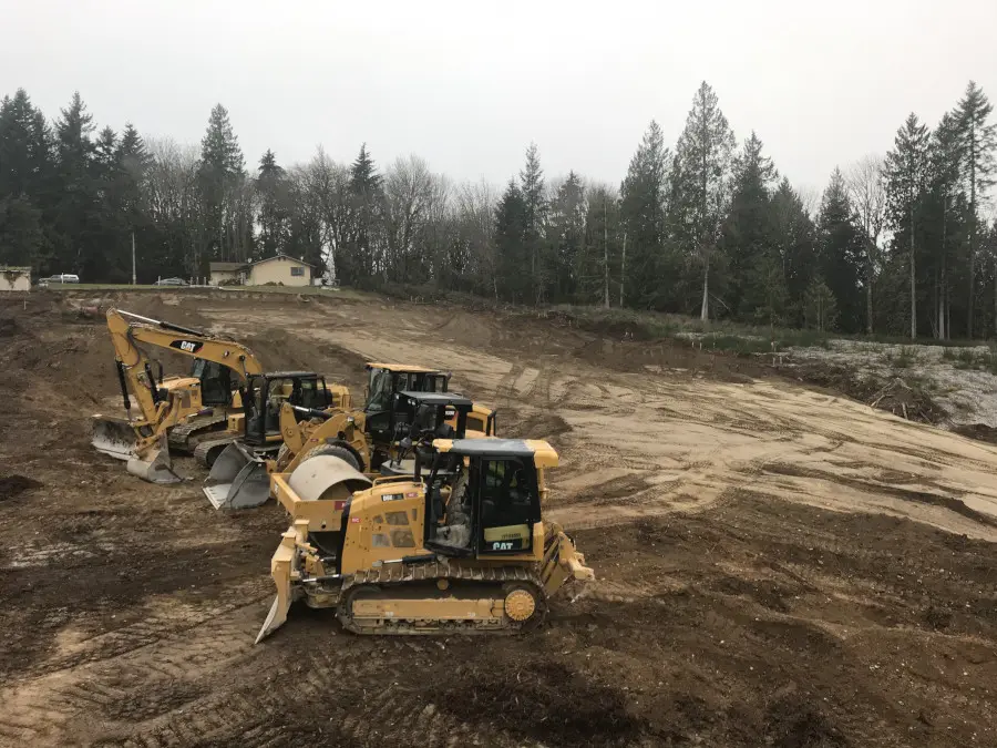 Burns Excavation at work