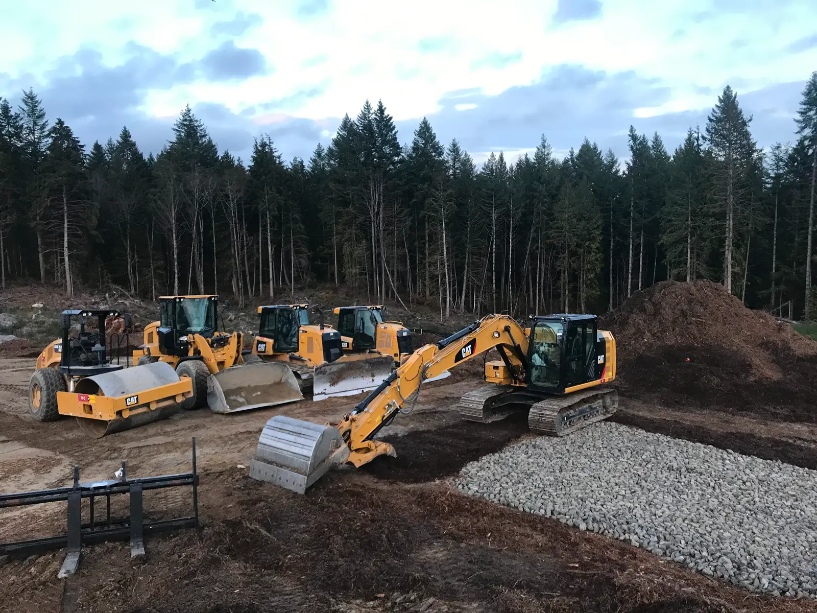 Burns Excavation breaking ground on Binns Industrial Park excavation site